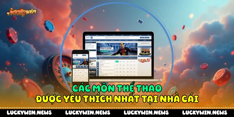 Các môn thể thao được yêu thích nhất tại nhà cái